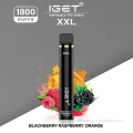 Vape jetable sain nicot e cigarettes 1800 bouffées